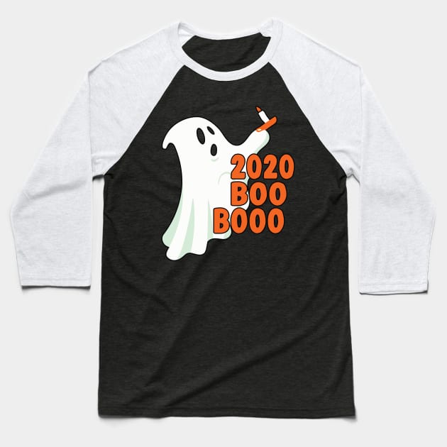 FUNNY GHOST BOO 2020 Baseball T-Shirt by AdeShirts